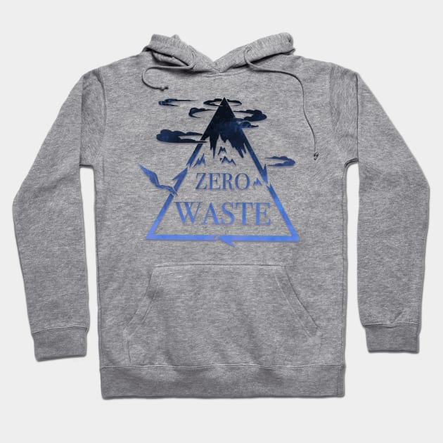 Zero Waste mountain Hoodie by Yofka